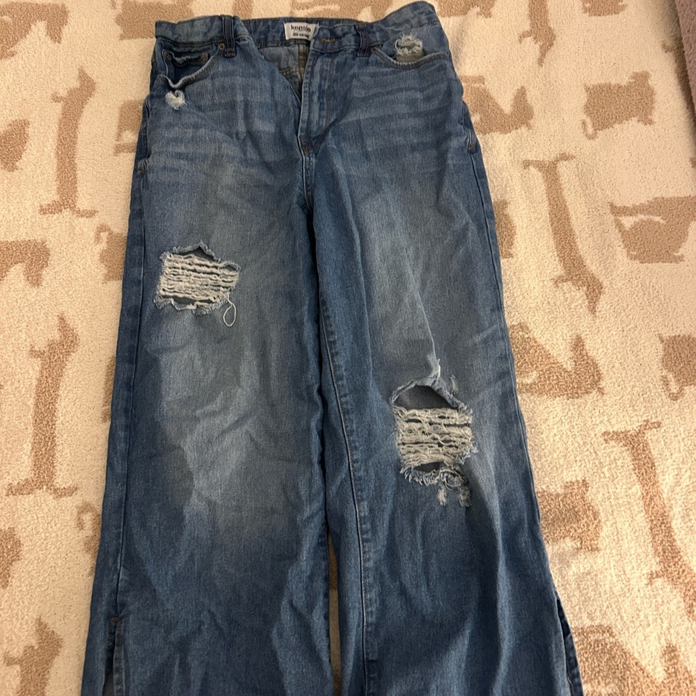 Kensie wide leg jeans